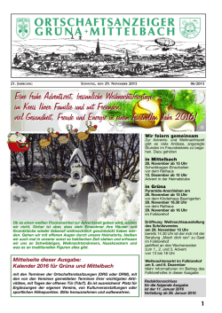 Eine frohe Adventszeit, besinnliche
