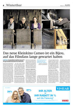 Kino Cameo - Architekten