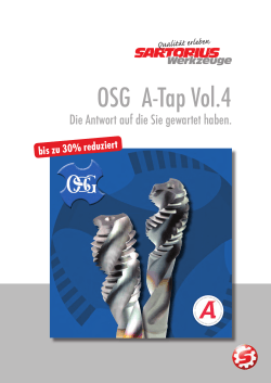 A-SFT - SARTORIUS Werkzeuge GmbH & Co. KG