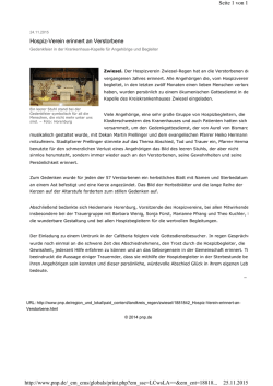 PNP_Hospizverein erinnert an Verstorbene