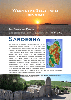 Sardegna - Impuls und Continuum Gina Gohl