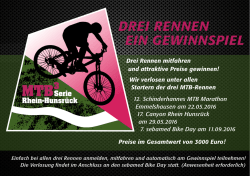 DREI RENNEN EIN GEWINNSPIEL