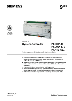 System-Controller PXC001