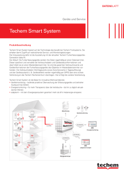 Datenblatt Techem Smart System