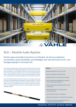 SLS – Shuttle-Lade-System