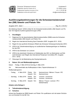 2.40.06 - Schweizer Schiesssportverband