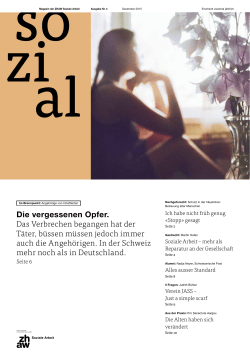 Die vergessenen Opfer. Das Verbrechen begangen hat der T&auml;ter