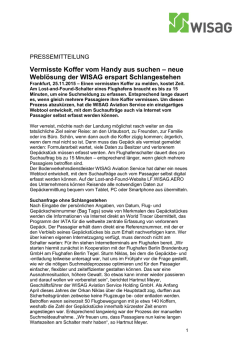 Pressemeldung herunterladen - Aviation