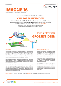 DIE ZEIT DER GROSSEN IDEEN