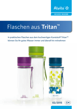 Flaschen aus Tritan™