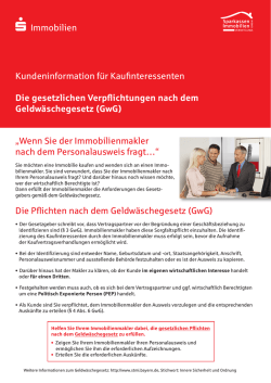 „Wenn Sie der Immobilienmakler nach dem Personalausweis fragt