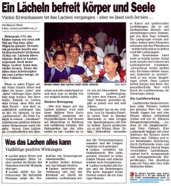 Ein L&auml;cheln befreit K&ouml;rper und Seele
