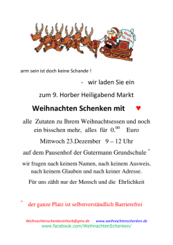 Einladung