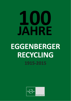 Eggenberger Recycling AG