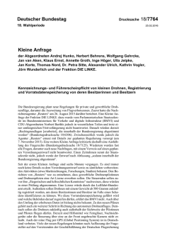 Drucksache 18/7764 - DIP des Bundestages