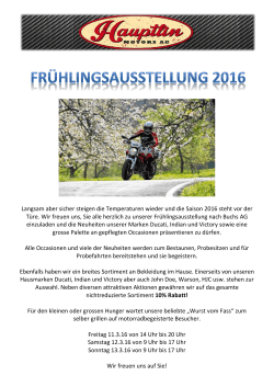 Langsam aber sicher steigen die Temperaturen wieder und die