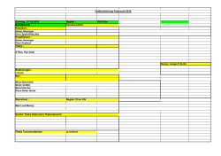 Helferplan Sonntag