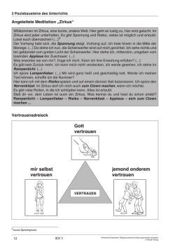 Gott vertrauen mir selbst vertrauen jemand anderem