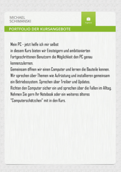 jetzt helfe ich mir selbst