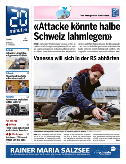 Attacke könnte halbe Schweiz lahmlegen