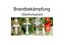 Hydrant - Feuerwehr Rothrist