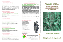 Augusta trifft - Augsburg Tourismus