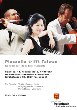 Piazzolla trifft Taiwan