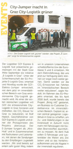 City-Jumper macht in Graz City
