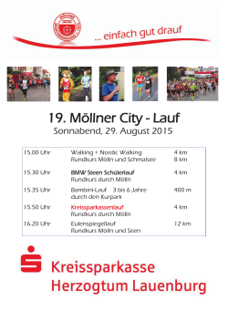 19. Möllner City - Lauf