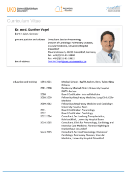 Dr. med. Gunther Vogel