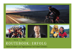 routebook: erfolg
