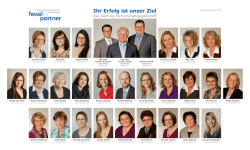 Ihr Erfolg ist unser Ziel
