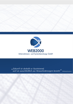 WEB2000 Image-Folder - WEB2000 Unternehmens