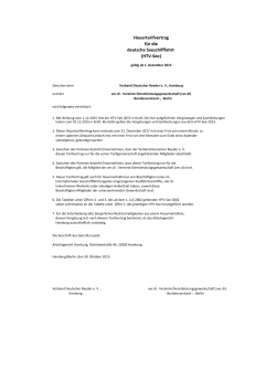 Heuertarifvertrag für die deutsche Seeschifffahrt (HTV-See)