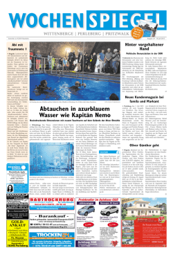 Abtauchen in azurblauem Wasser wie Kapitän Nemo