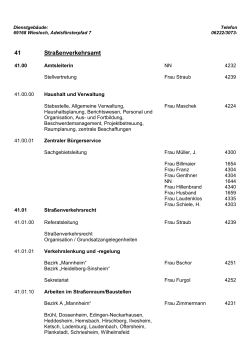 Organisations - Rhein-Neckar