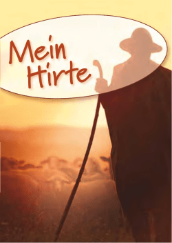 Der Herr ist mein Hirte - Verbreitung der Heiligen Schrift