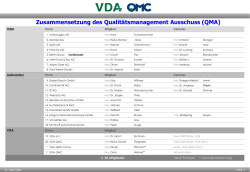 QM-Ausschuss - VDA-QMC
