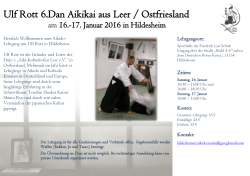 Ulf Rott 6.Dan Aikikai aus Leer / Ostfriesland