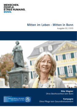 Mitten im Leben - Mitten in Bonn [ PDF , 1747 KB ]