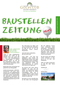 Ein Club zum Wohlf&uuml;hlen mitten in einer ereignisreichen Golfsaison