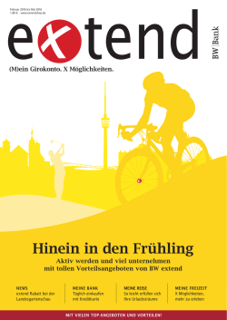 Hinein in den Fr&uuml;hling