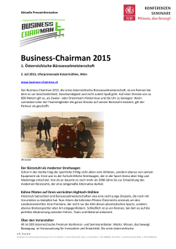 Business Chairman 2015
