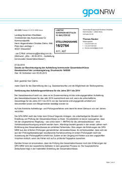 GPA NRW Briefbogen (Zur Nutzung des neuen Briefbogens, zuvor
