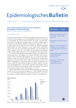 Epidemiologisches Bulletin 2/2016