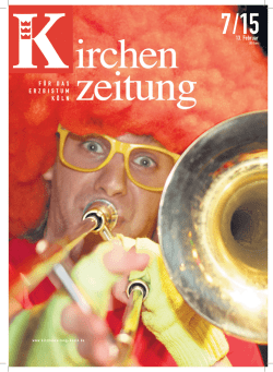 7/1513. Februar - Kirchenzeitung Koeln
