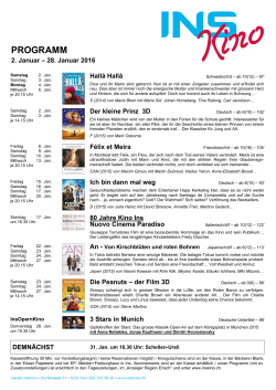 PROGRAMM - InsKino