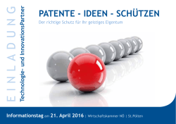 patente - ideen - schützen