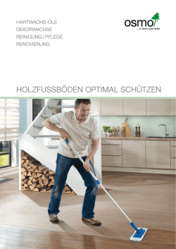 holzfussb&ouml;den optimal sch&uuml;tzen