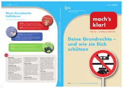 Deine Grundrechte - Landeszentrale für politische Bildung Baden